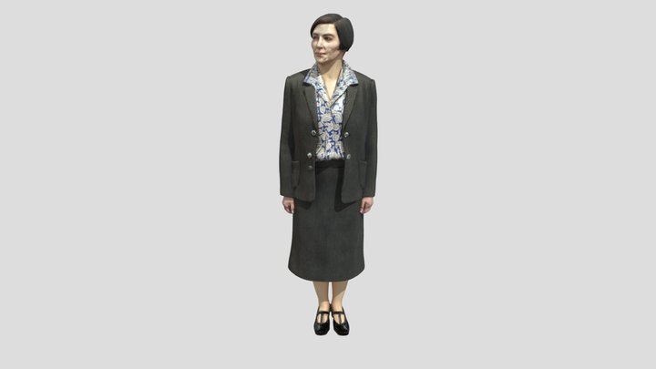 Halide Edip Adıvar 3D Model
