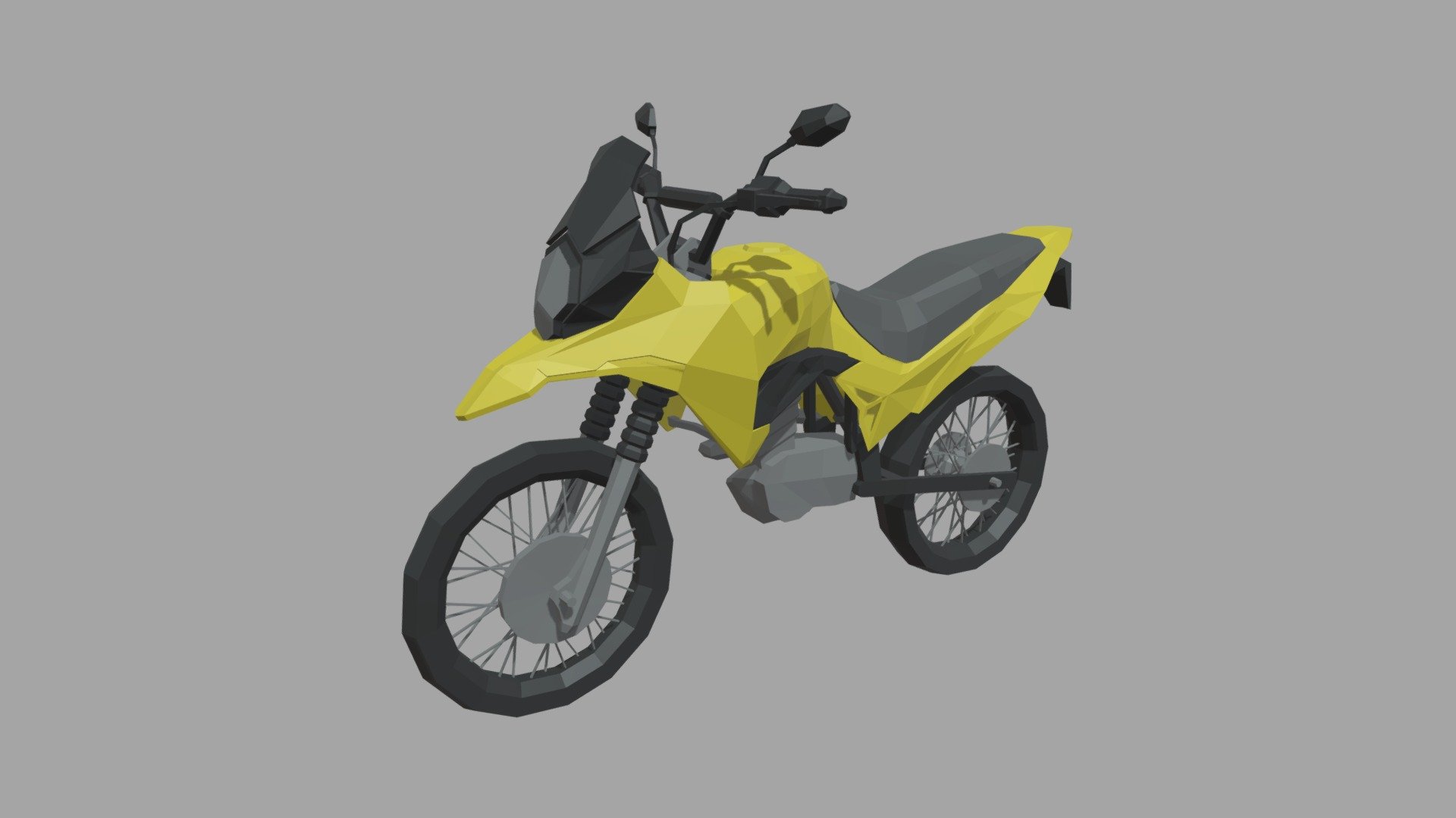 Low Poly Motorbike 01 - Buy Royalty Free 3D model by ViperJr3D [c9c0640 ...