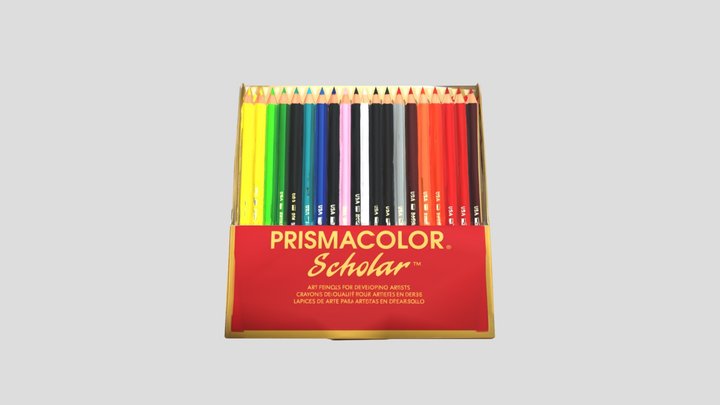 Prismacolor_ Scholar_obj – Free 3D Model STL