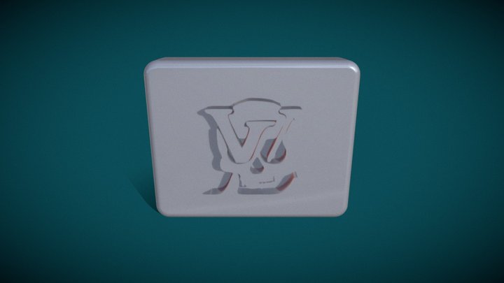 LV Logo copy. 3D Model