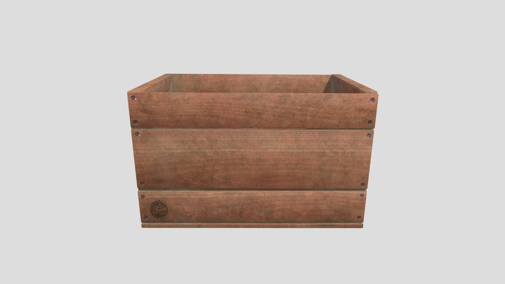 Old Wooden Crate