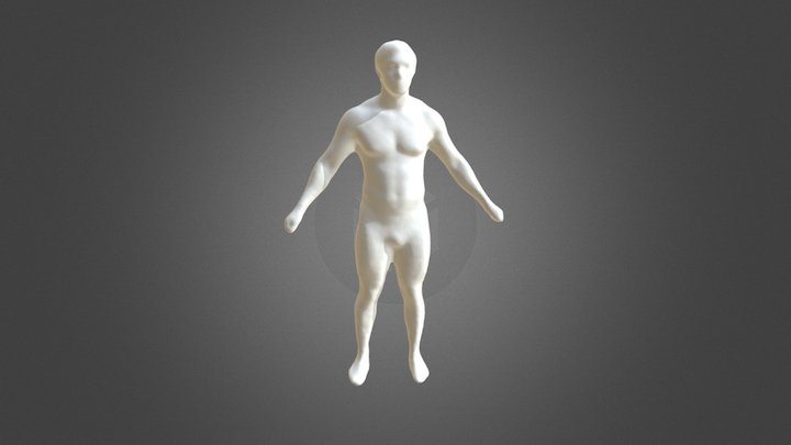 Track3d Body Scan 3D Model