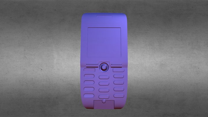 Sony Ericsson K300i 3D Model