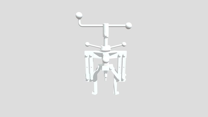 Two- Arm Parallel Puller 3D Model