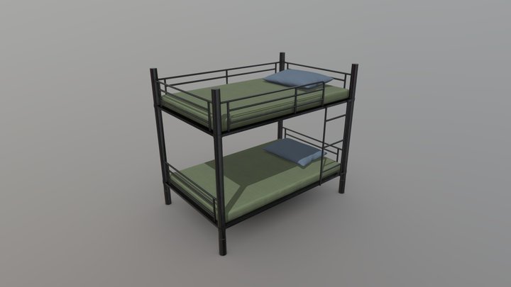 Bunk Bed – Modello 3D gratuito STL