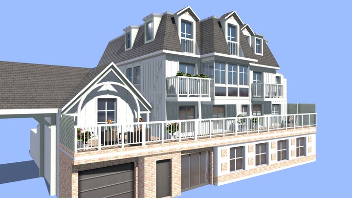 Deauville 3D Model