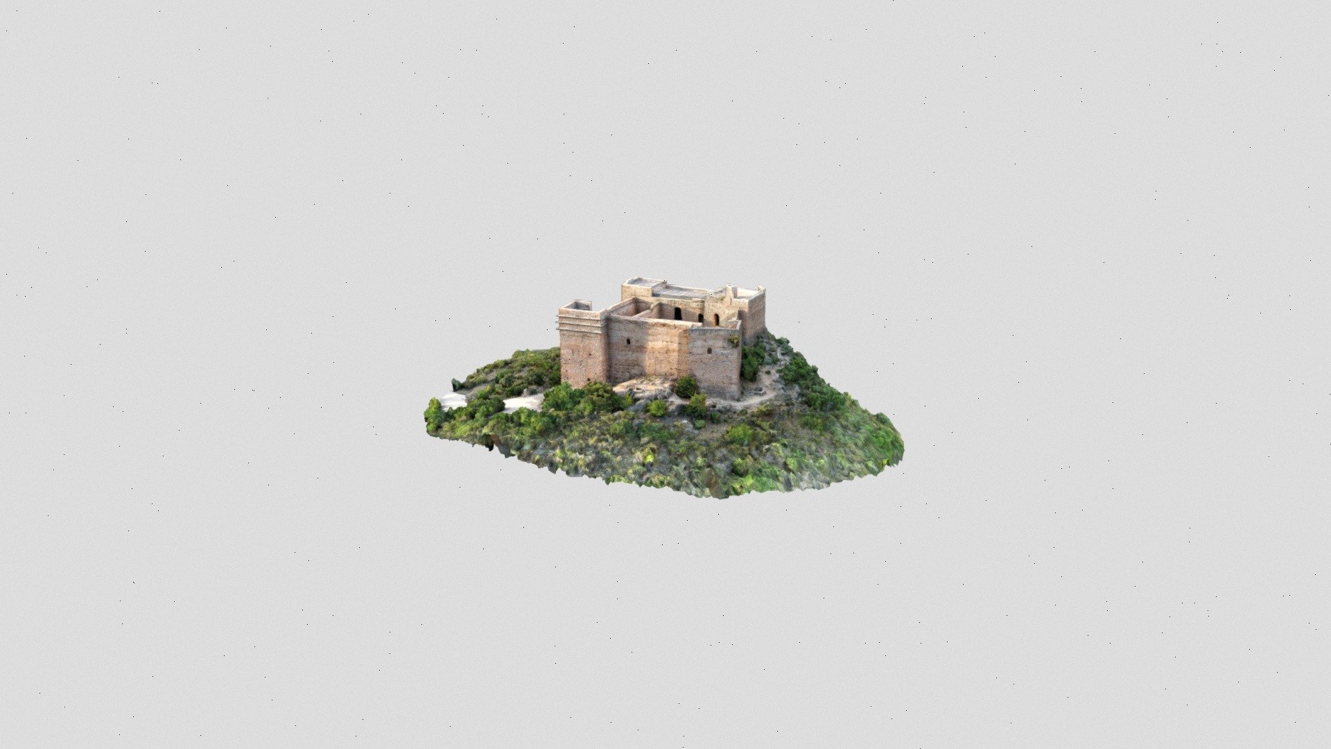Castillo Forna - 3D model by MUVA DRONES (@muva-drones) [c9c5b80 ...