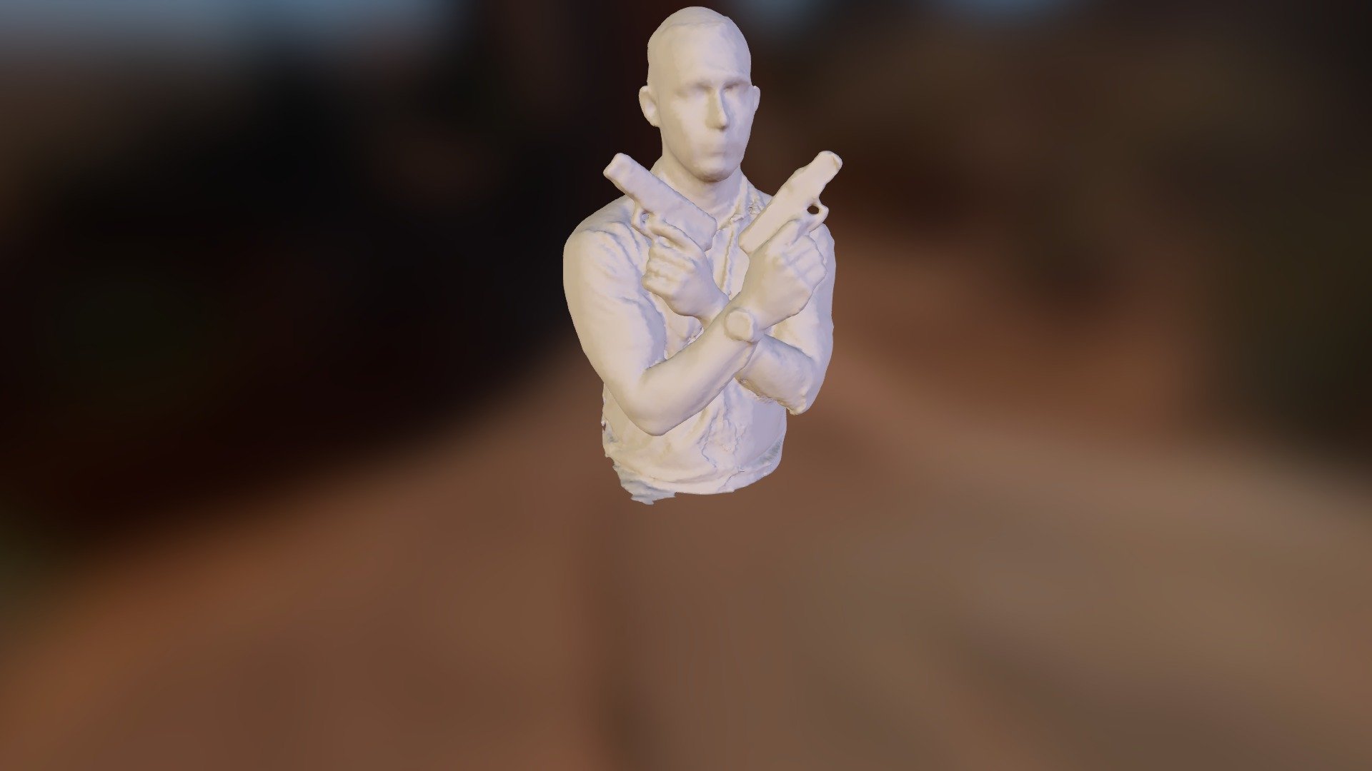 Rory With Guns - 3D model by Matthew Knippen (@mknippen) [c9c6728 ...