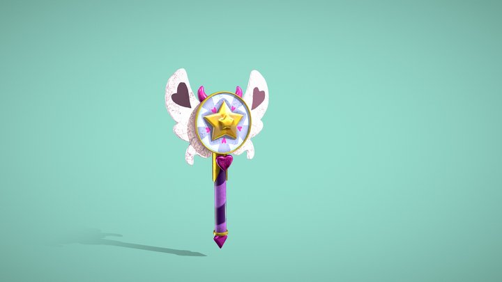 Star Butterfly's wand! 3D Model