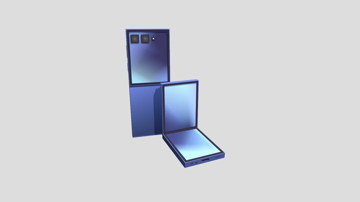 Galaxy zflip 7 Samsung 3D Model
