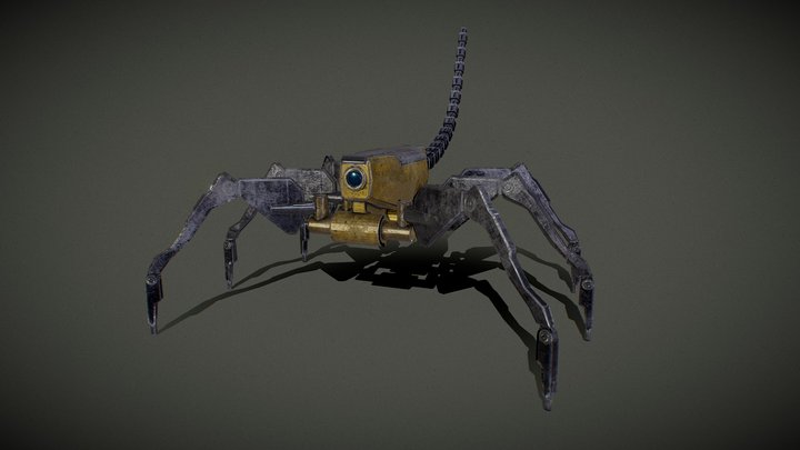 Robot spider 3D Model