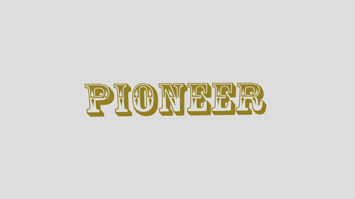 Pionner 3D Model