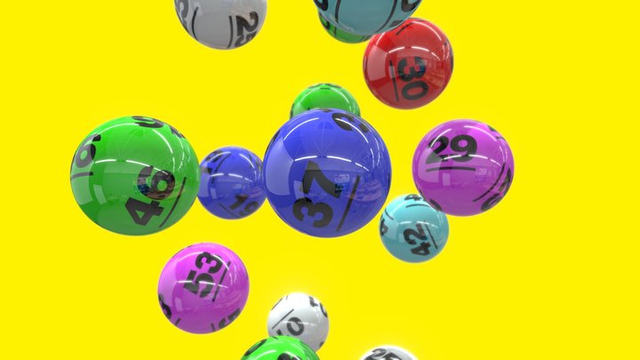 Lottery Balls 1 3D Model