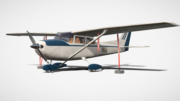 Cessna 172SP 3D Model