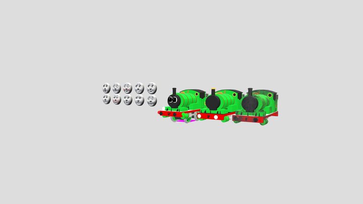 Sodor Online Percy 3D Model