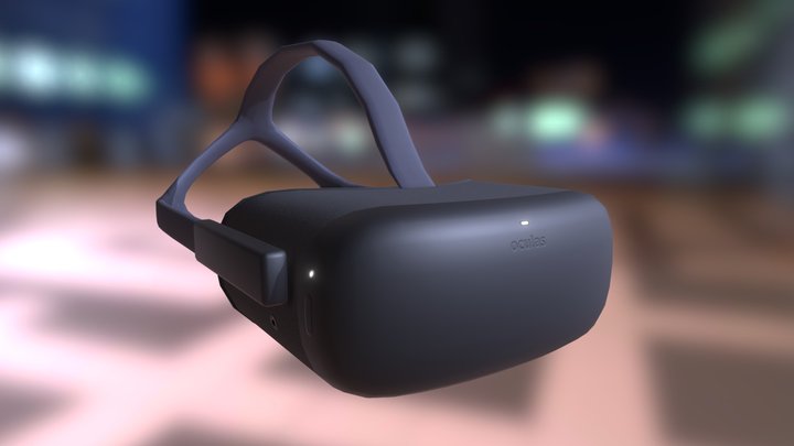 Quest HMD 3D Model