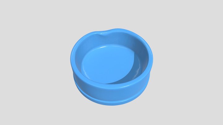 Dog food bowl – Modello 3D gratuito STL