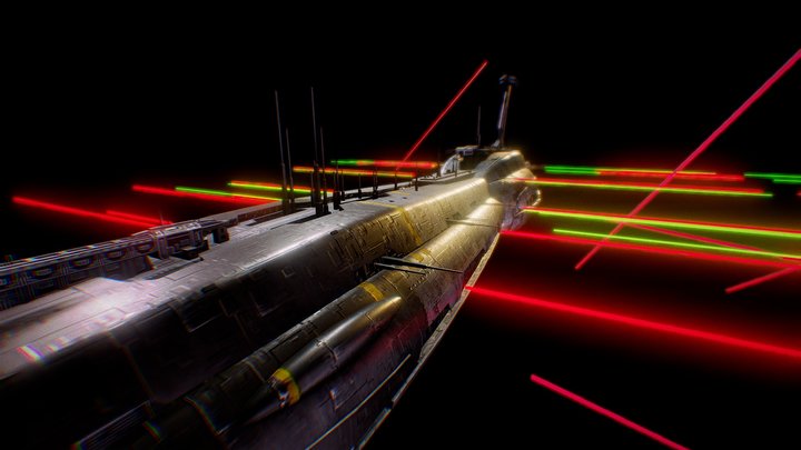 Star Wars Separatist Dreadnaught 3D Model