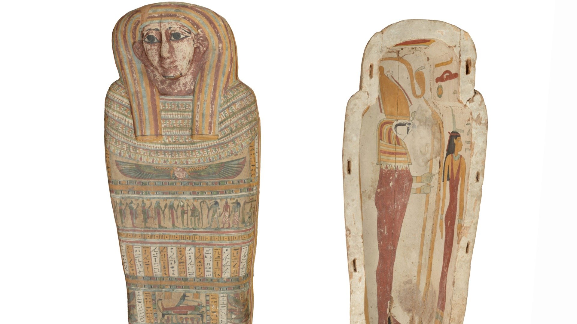 Scan Egyptian Woman Sarcophagus - Denver Museum