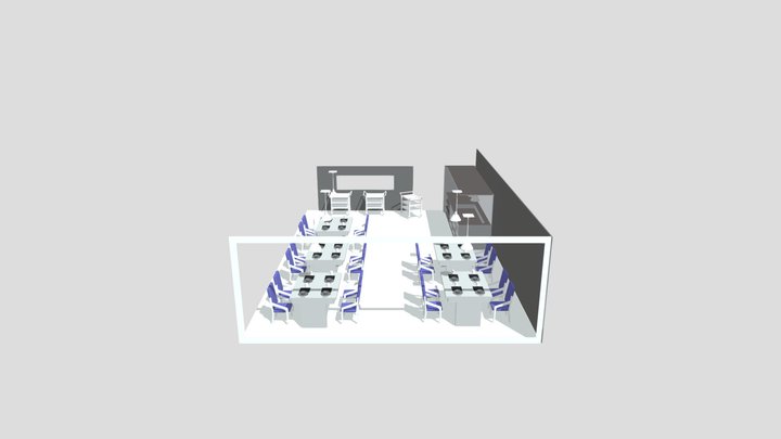 31 And 42 餐廳 3D Model