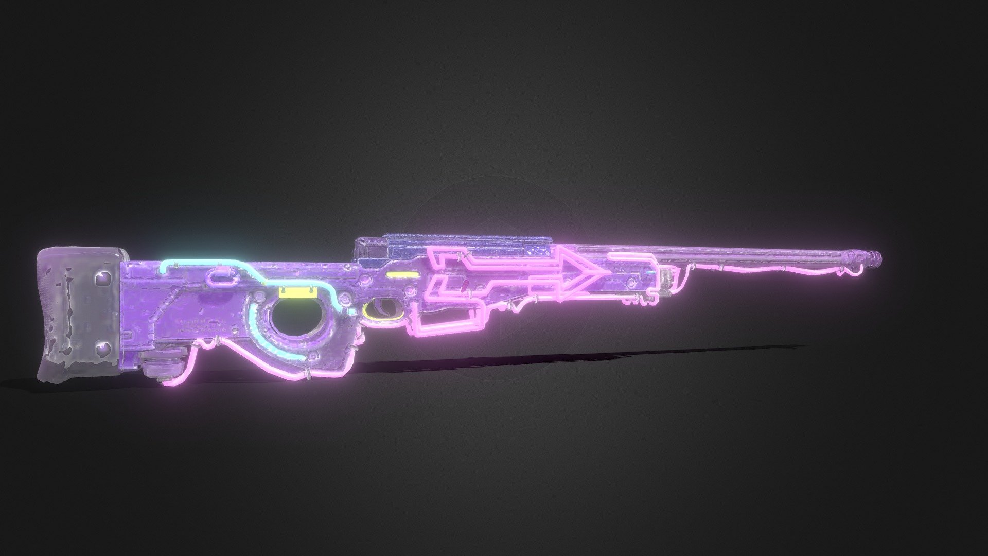 AWM Mauve Avenger Animated 4k Textures - Download Free 3D model by ...