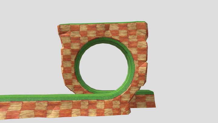 Mobile - Sonic Dash - Seaside Hill Zone - Loop 3D Model