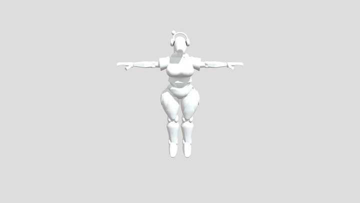 B1 Thick Droid_V3 3D Model