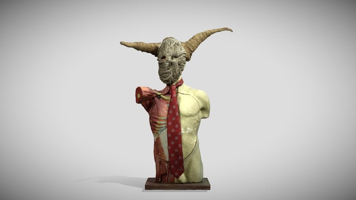 Human body photogrammetry 3D Model