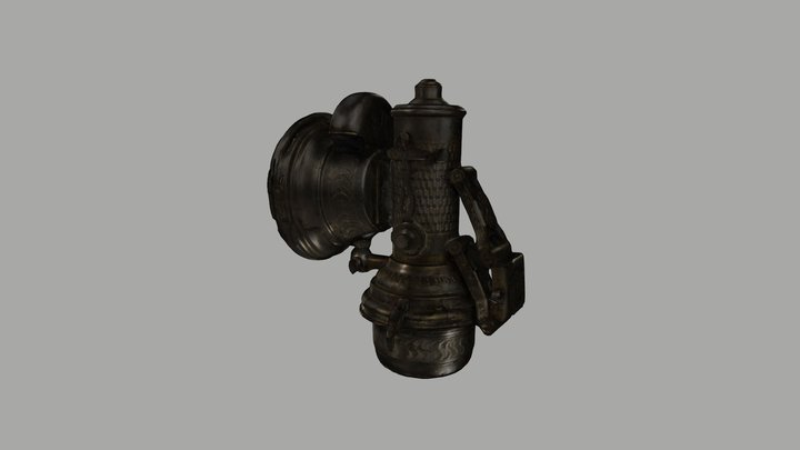 Велосипедный фонарь 3D Model