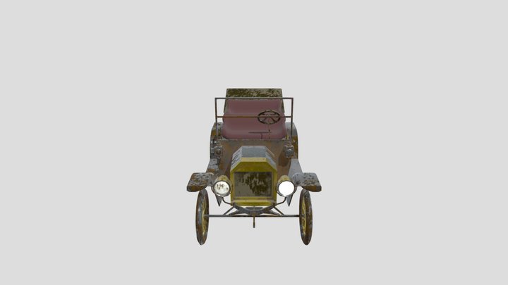 1909 Model T 3D Model