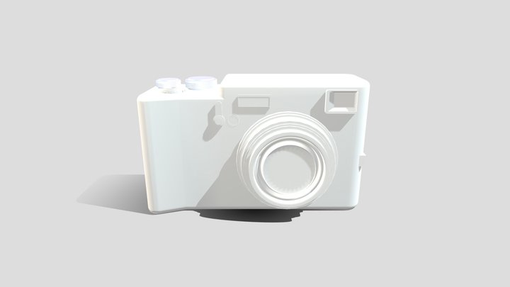 Camera lowpoly – Modèle 3D gratuit STL