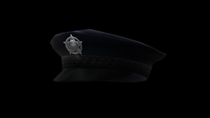 Police Hat – Modello 3D gratuito STL