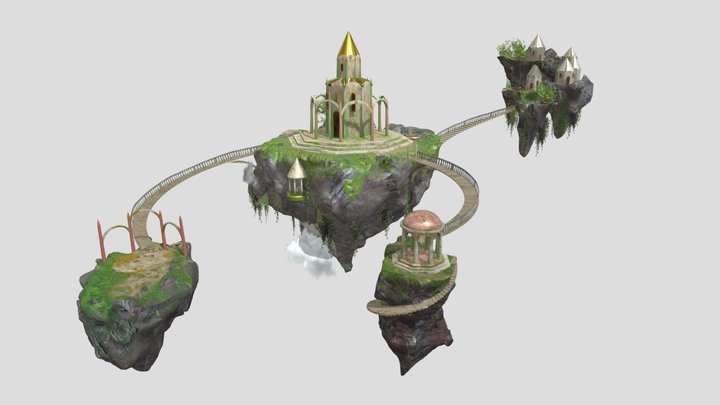 Sky Realm 3D Model