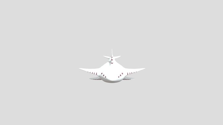 Shark swim animation 3D Model