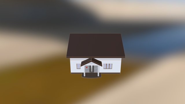 Domek aktualizacja 3D Model