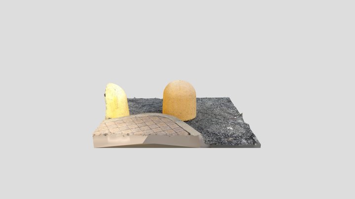 Italian Bollard 3D Model