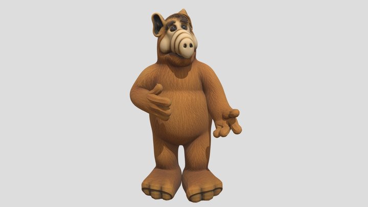 ALF o Eteimoso A.I Model 3D Model