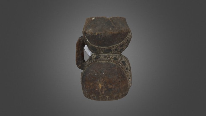 Drum (Papua New Guinea) 3D Model