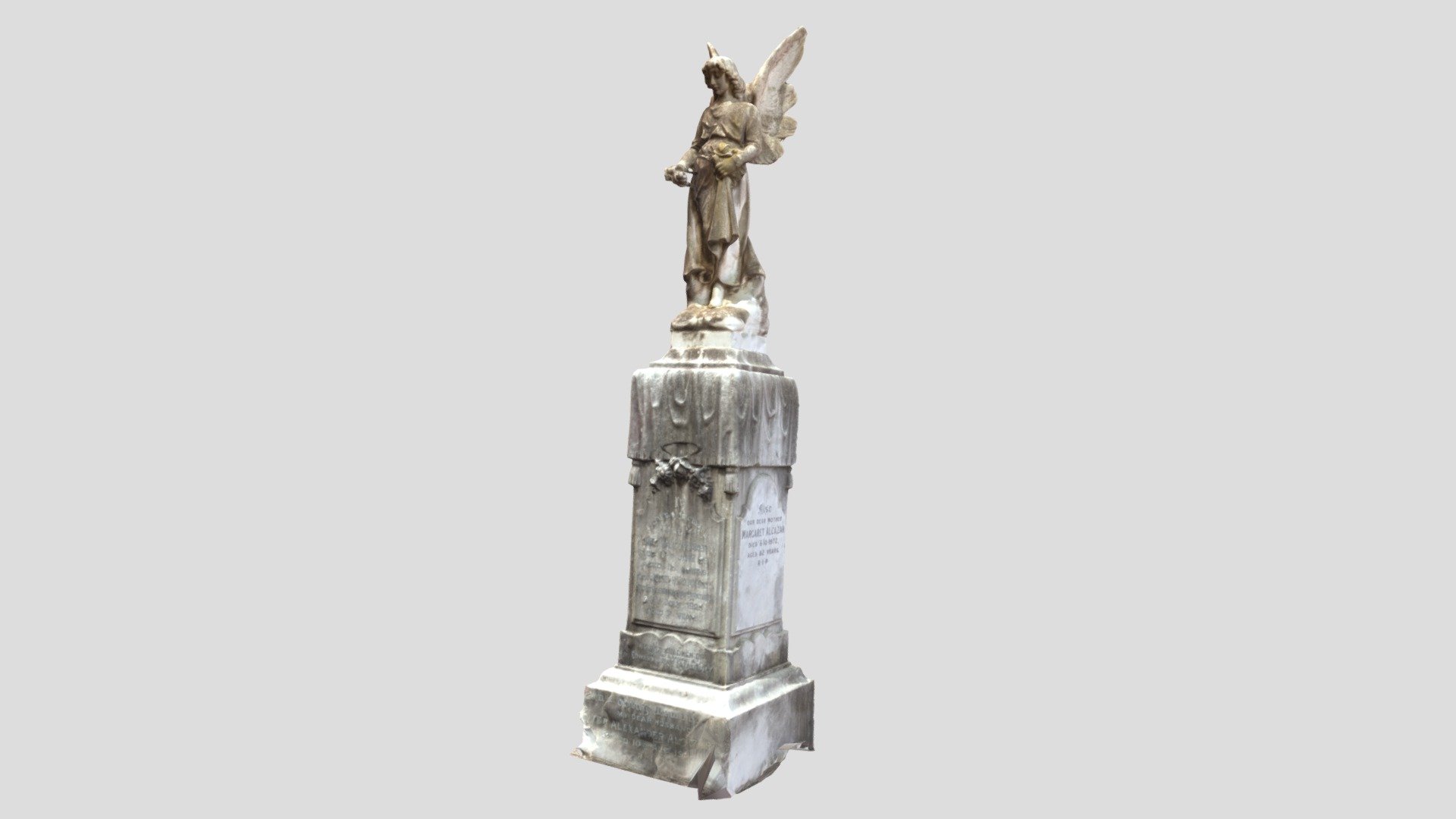 Marble Angel Memorial - Rookwood Cemetery Sydney