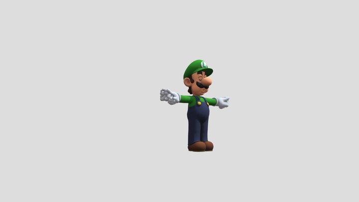 Luigi [SFM] 3D Model