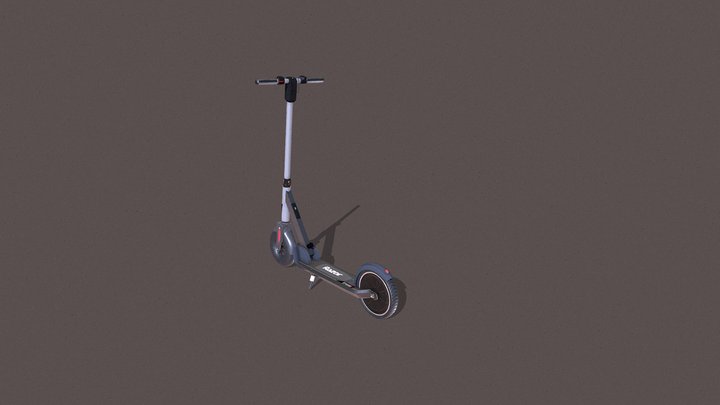 Electric Scooter 3D Model