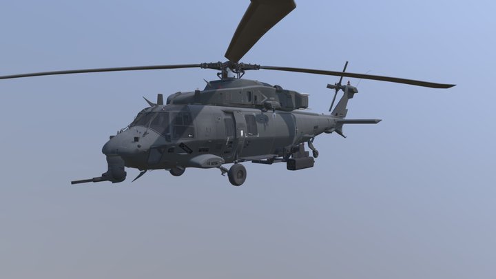 Call of Duty: BO6 - UH60 Black Hawk (Rocket) – Modelo 3D gratuito STL