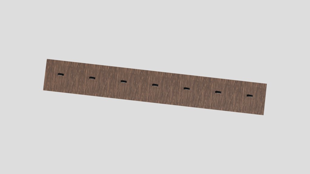 wood panel light x 7