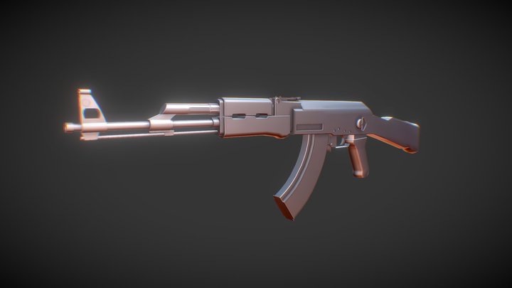 [FREE] AK47 MODEL 3D Model