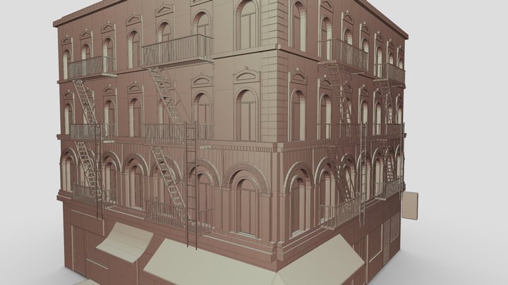 New York City Building 1 3D Model