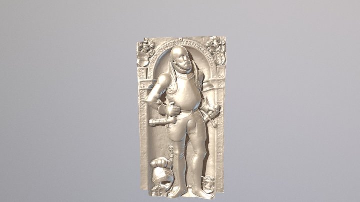 Gravestone from Rheinsberg (Germany) 3D Model