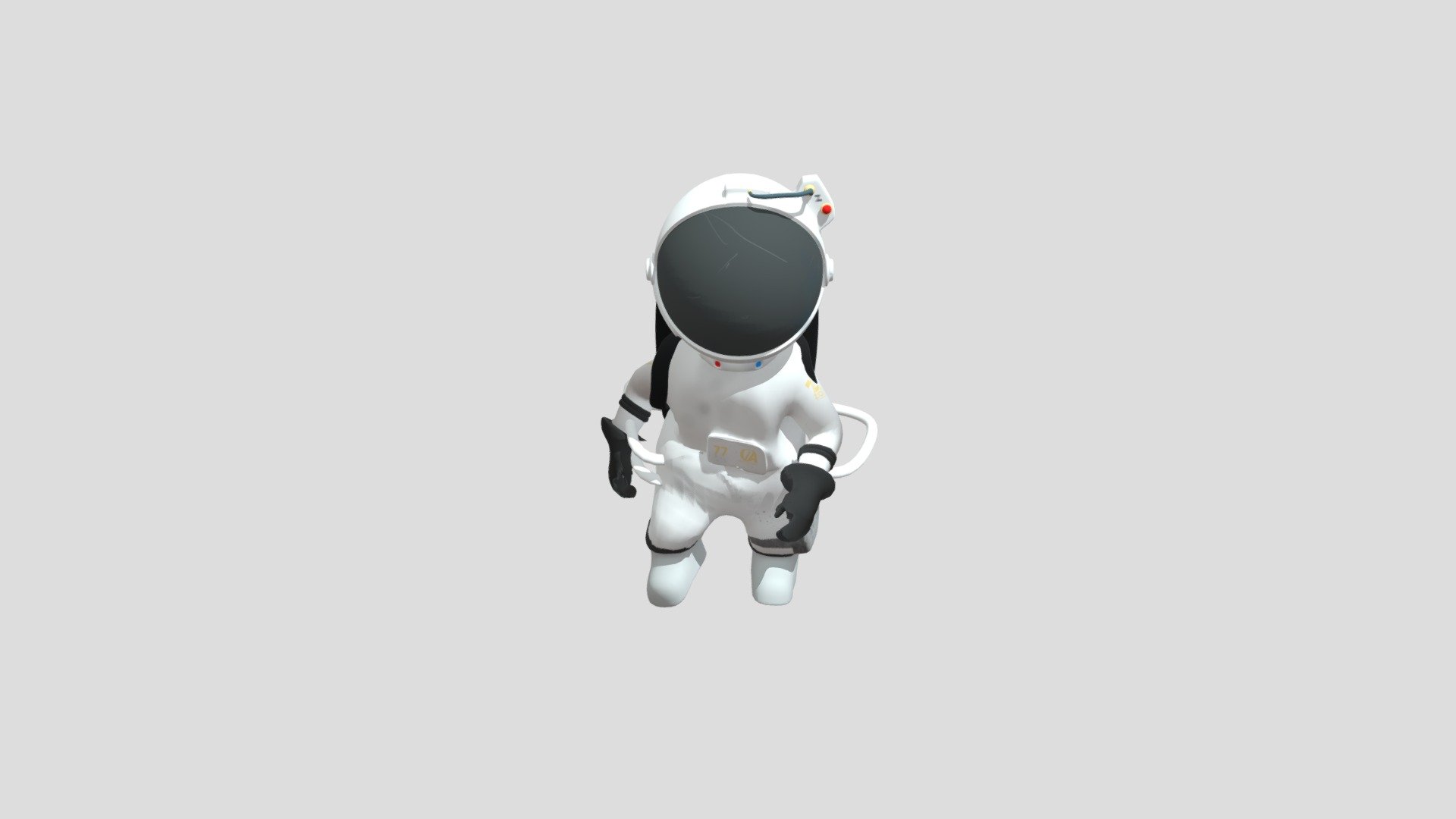 espaço 3D astronauta
