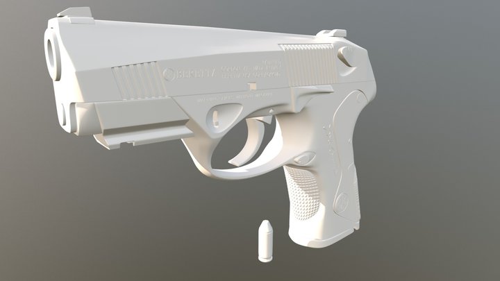 Beretta Px4 Storm 3D Model