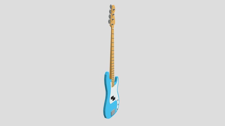 Bass (No strings) 3D Model