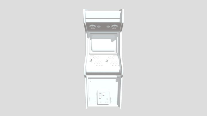 Arcade Machine 3D Model